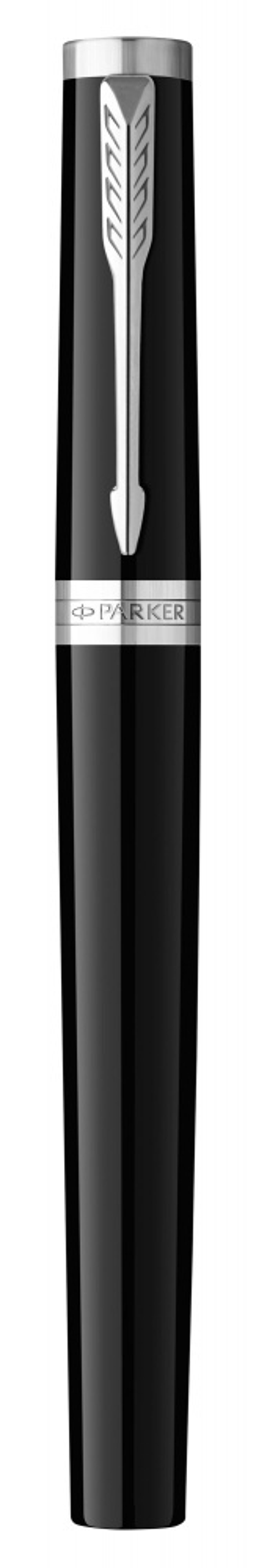 Ручка-роллер Parker "Ingenuity Black CT" стержень:F, цвет чернил: black, в подарочной упаковке.