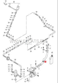Заливная горловина бачка омывателя Volkswagen Transporter, Caravelle, Multivan / RVLT-7H0955463D