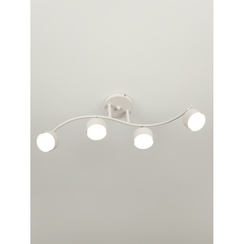 Светильник настенно-потолочный спот Rivoli   7080-704 4хGX53 15 Вт поворотный