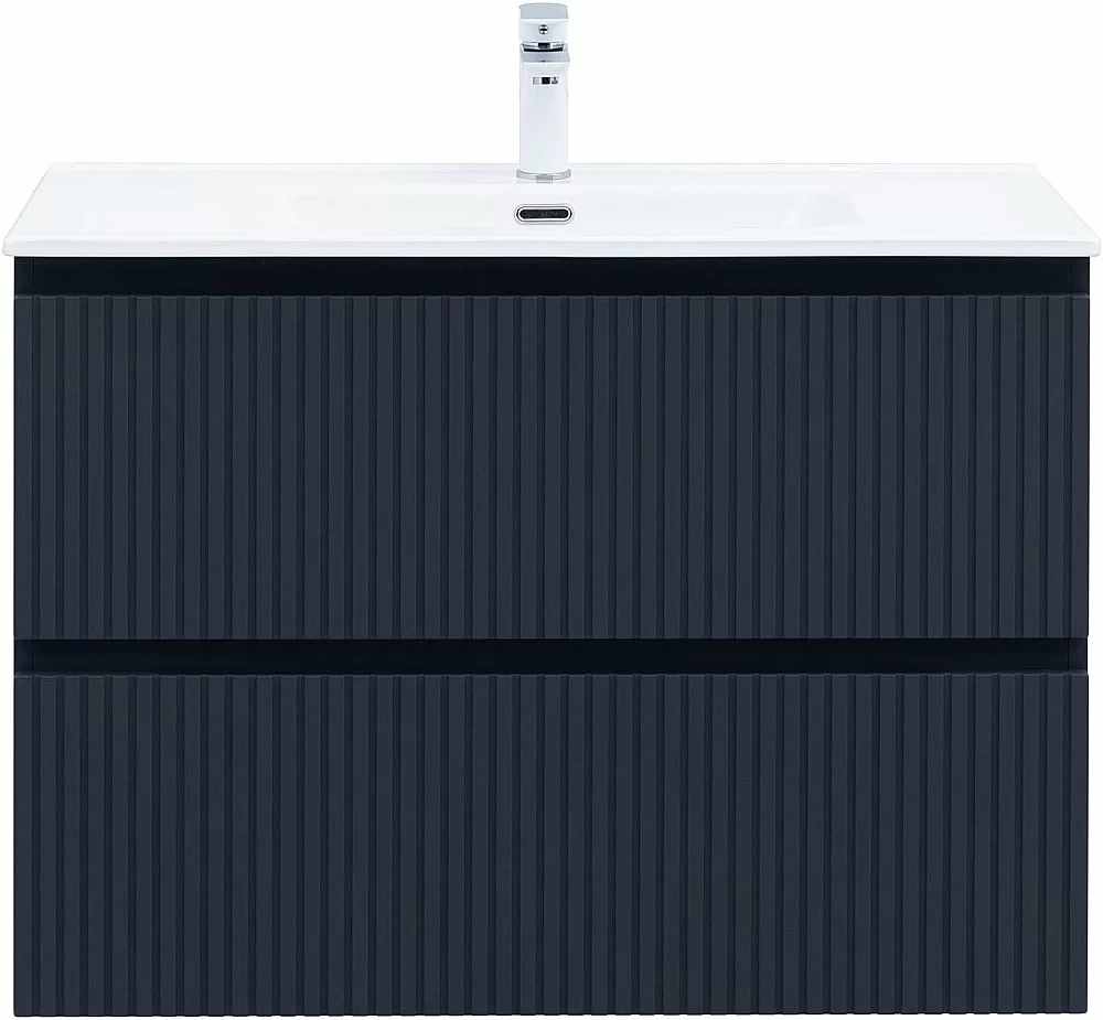 Тумба с раковиной Aquanet Джейн (Flat) 335430/284029 90 маренго