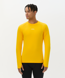 Джемпер компрессионный утепленный CAMP PerFormDRY Baselayer Top Warm, желтый