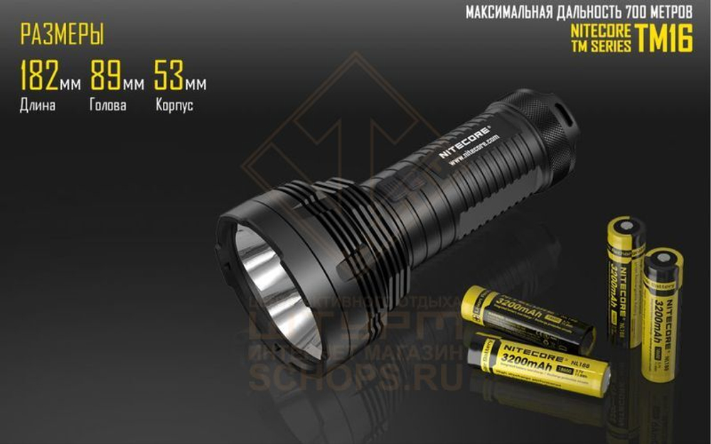 Фонарь Nitecore TM16