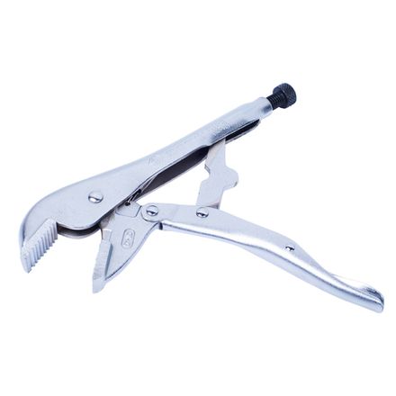 Цена на KING TONY (6031-10R) Зажим с фиксатором 254 мм, с прямыми губками