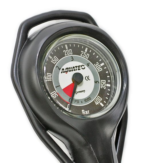 Консоль двухприборная Aquatec (манометр 400 бар + компас)