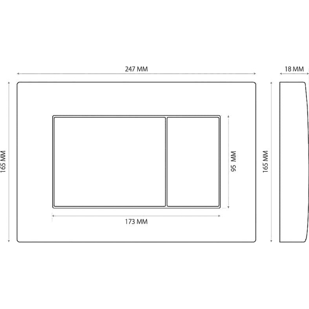 Комплект унитаза BelBagno Amanda BB051CHR+BB051SC с инсталляцией Berges Atom 410 040332 с сиденьем Микролифт и Черной матовой клавишей смыва