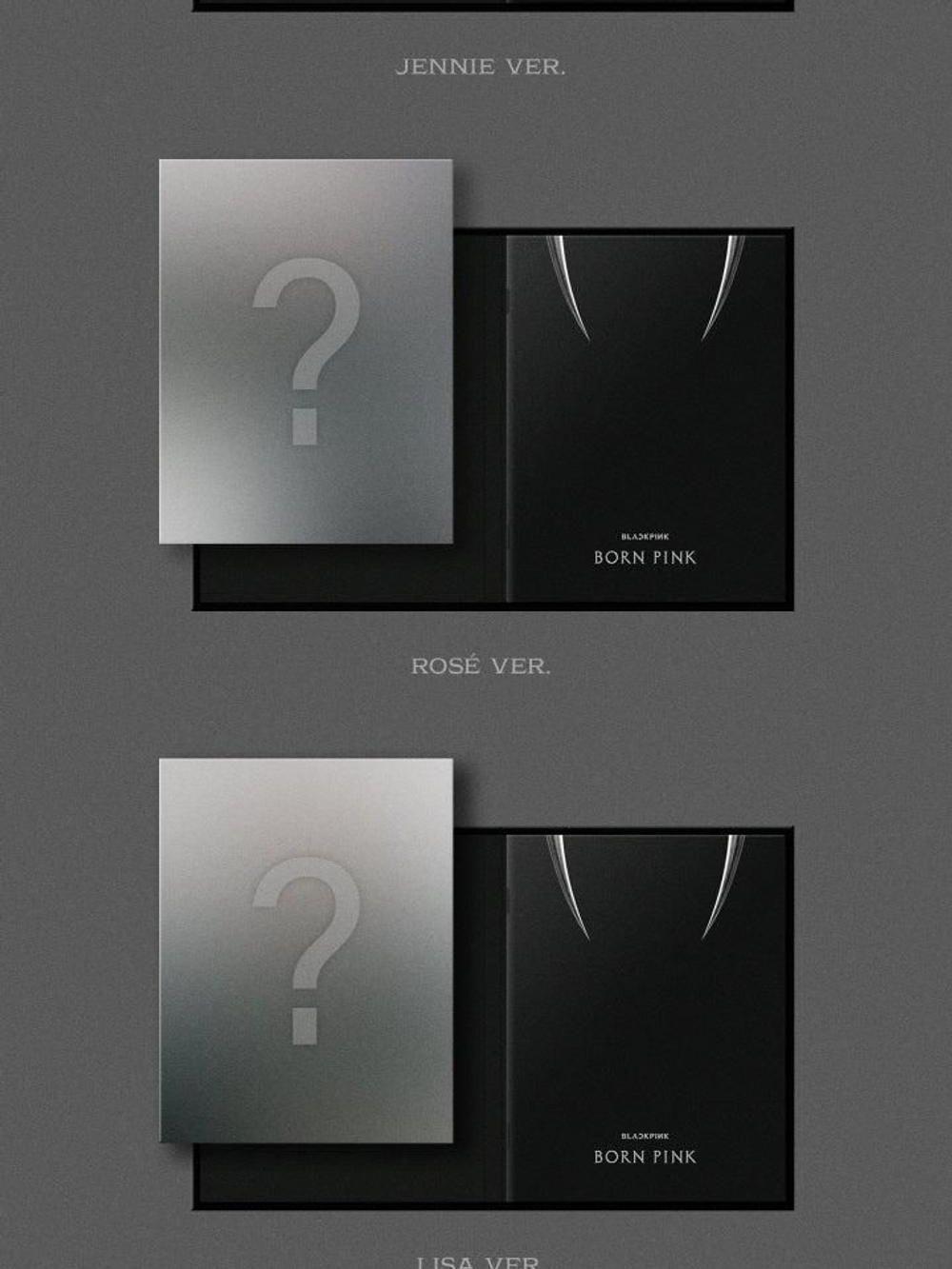 Альбом BLACKPINK - BORN PINK 2nd Album DIGIPACK 4 Version SET