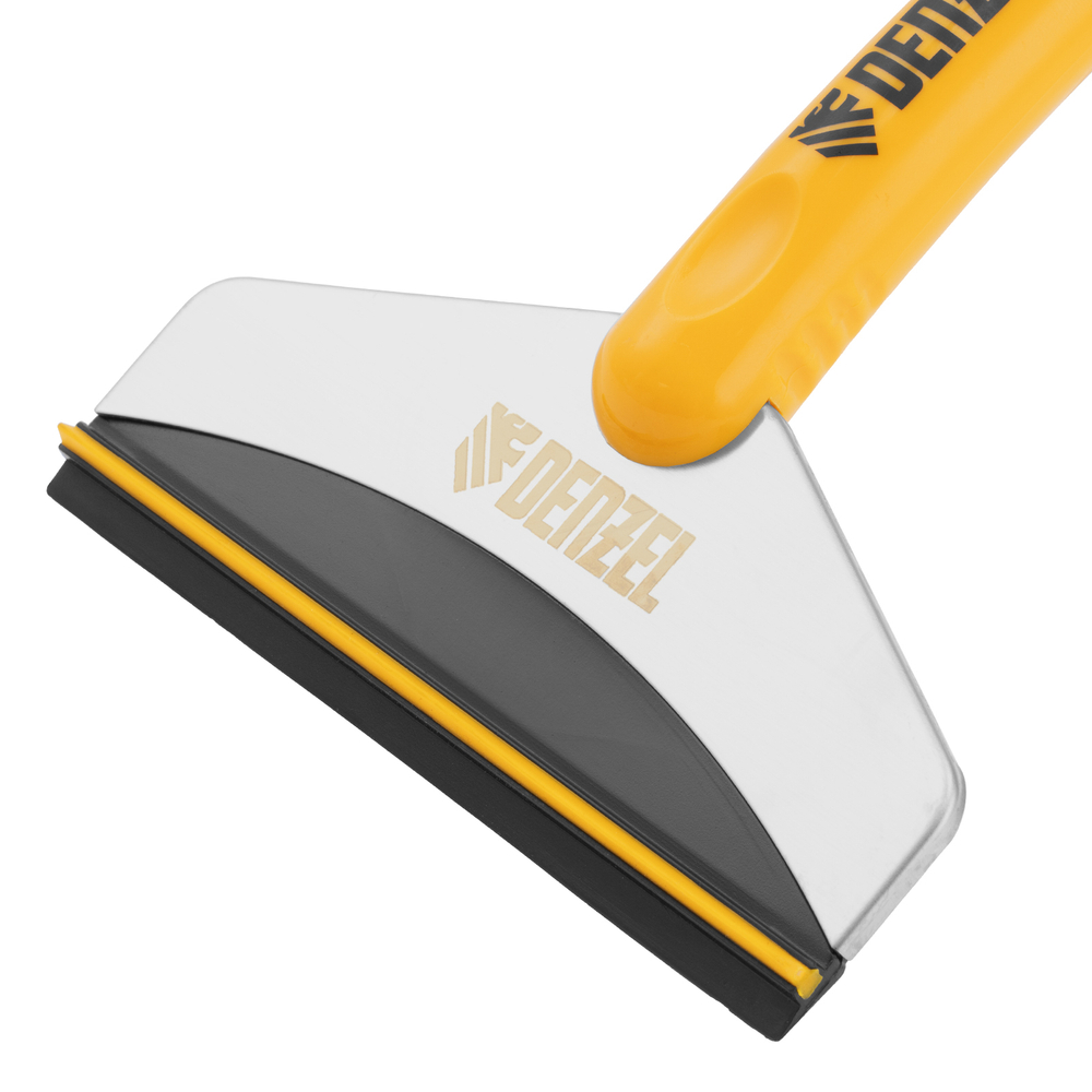 Скребок для удаления льда с водосгоном, усиленный, удлиненный Denzel