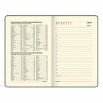 Ежедневник недатированный МАЛЫЙ 100х150 мм А6 BRAUBERG "Status", под кожу, 160 л., черный, 113366