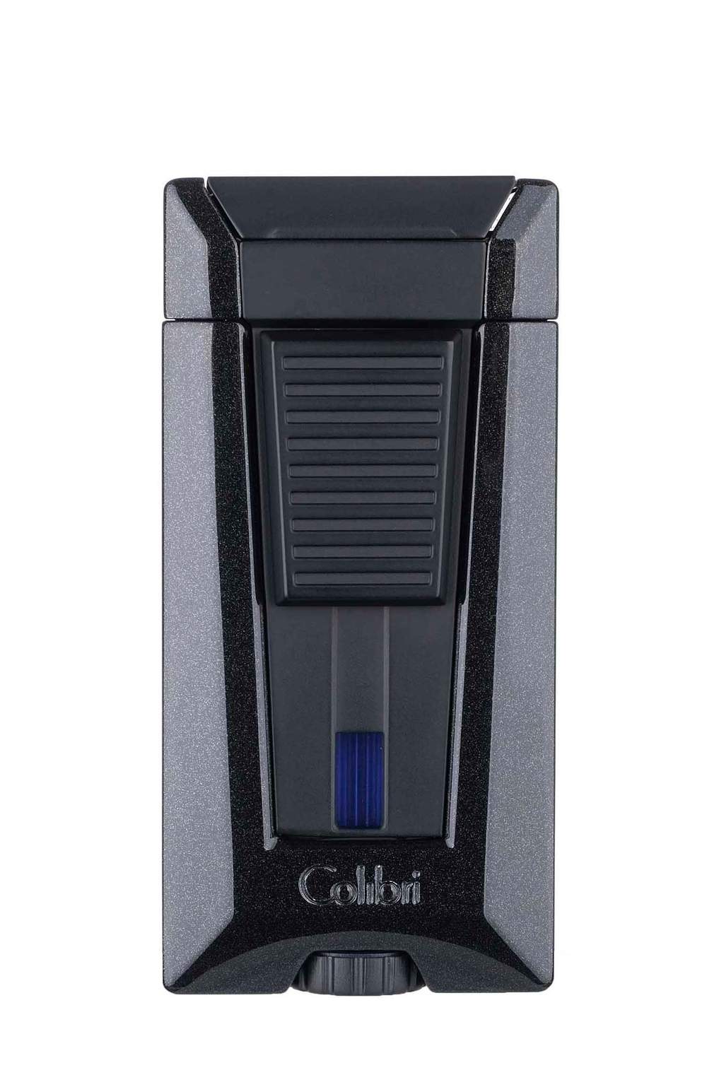 Зажигалка сигарная Colibri Stealth (тройное пламя), черный металлик