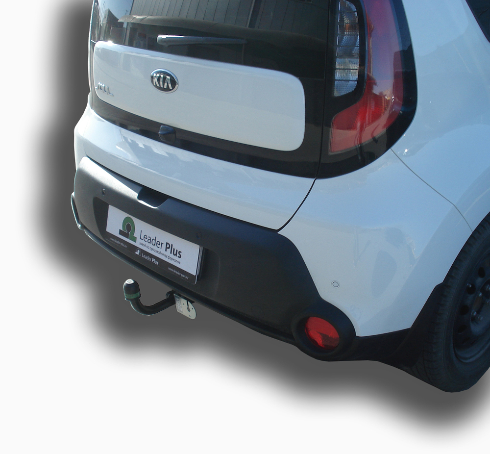 Фаркоп(прицепное) Лидер-Плюс для KIA SOUL 2013-2018 (паспорт и сертификат в комплекте)(без электрики)K122-A