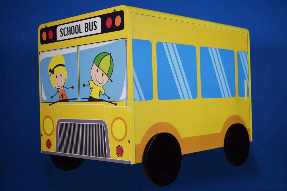 "Автобус кубик" интерактивный сенсорный стол (Windows)