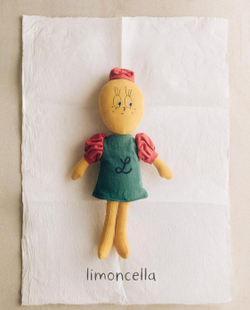 ZARA HOME ДЕТСКАЯ МЯГКАЯ ИГРУШКА LIMONCELLA X THE ANIMALS OBSERVATORY, ЖЕЛТЫЙ