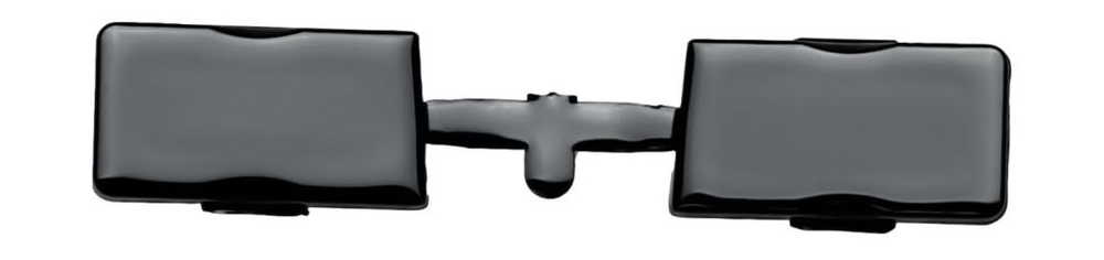 Комплект рамки с разъёмами 9" Opel Astra H 2004-2014+черная рамка переноса БК (наверх)