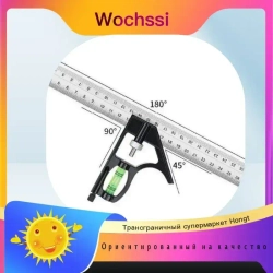 Wochssi Линейка/угольник, Алюминий