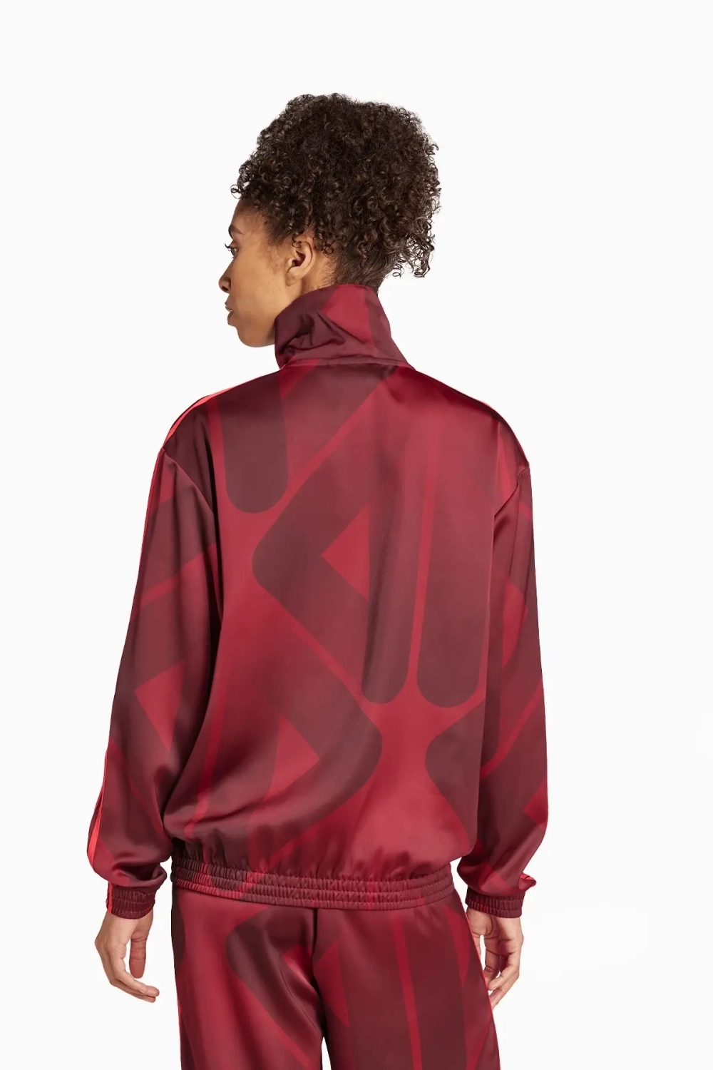 Кофта adidas Germany 2025 Track для женщин - бордовый