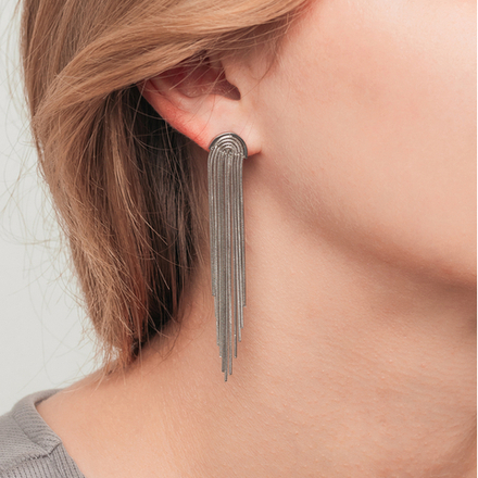 Серьги Fiore Luna Половинка AWE2900-S