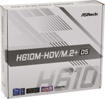 Материнская плата ASRock H610M-HDV/M.2+ D5