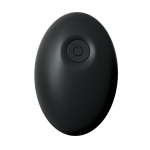 Черный силиконовый вибромассажер простаты 14,2см с пультом ДУ PipeDream Anal Fantasy Elite Collection Remote Control P-Spot Pro 4771-23