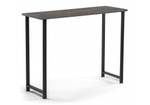 Барный стол Woodville Дилан Лофт 120х40х90 бетон темный