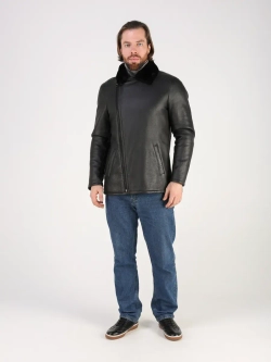 Дубленка зимняя натуральная куртка косуха