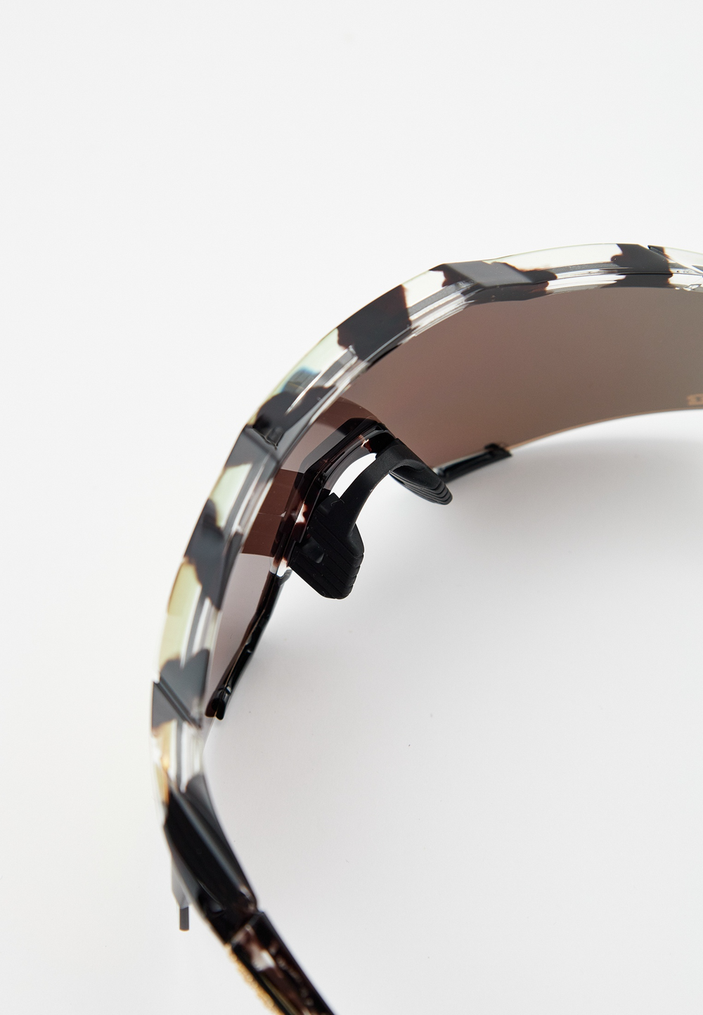 Спортивные очки 100% SPEEDCRAFT Money Mike 3 Polished Black Tortoise - HiPER 24K Gold Mirror Lens