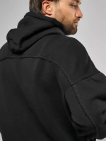 Толстовка c потертым эффектом