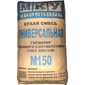Смесь цементная МКУ Стандарт М-150 универсальная 40 кг