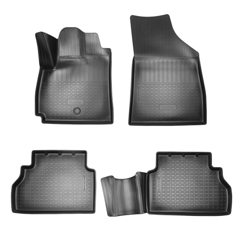 Ковры в салон Norplast/Unidec для Chevrolet Tracker (2021-)Полиуретан,Черный, арт.NPA11-C12-753