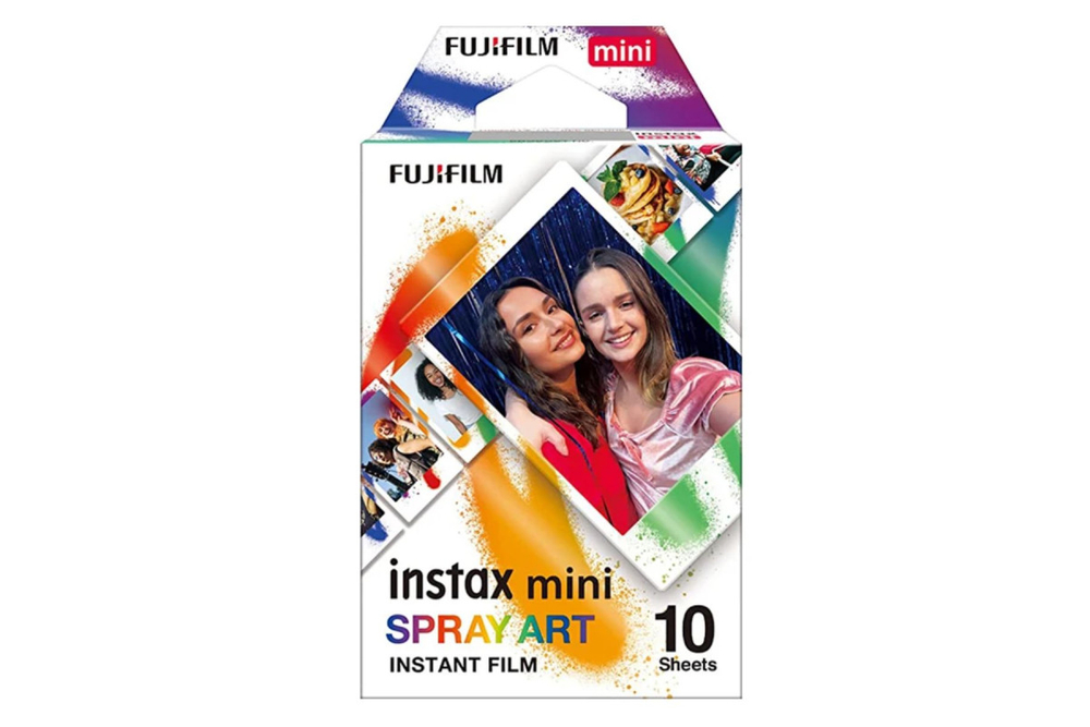 Картридж для камеры Fujifilm Colorfilm Instax Mini 10 pack Spray Art