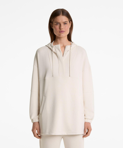 Oysho Толстовка оверсайз с модалом, бежевый