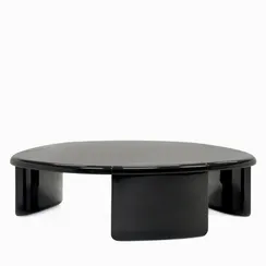 Кофейный стол Drew 119х108 см, черный глянец