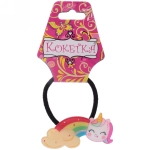 Резинка для волос 1 шт детская «Juiciness- Радуга», микс 6 цветов, d- 4 см