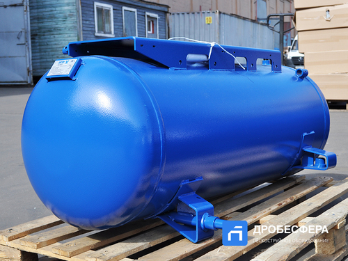 Ресивер компрессора К31.01 арт. К31.02.01.000 зч со станиной