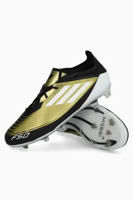 Бутсы adidas F50 Pro Messi FG Junior - золотой