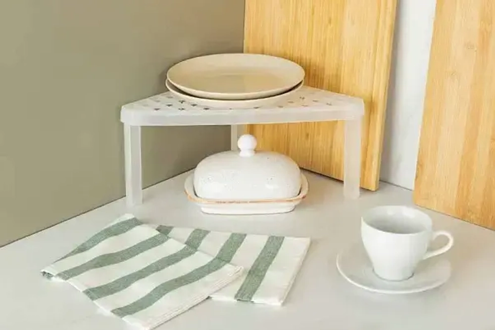 Подставка кухонная угловая 25,3*25,3*15см