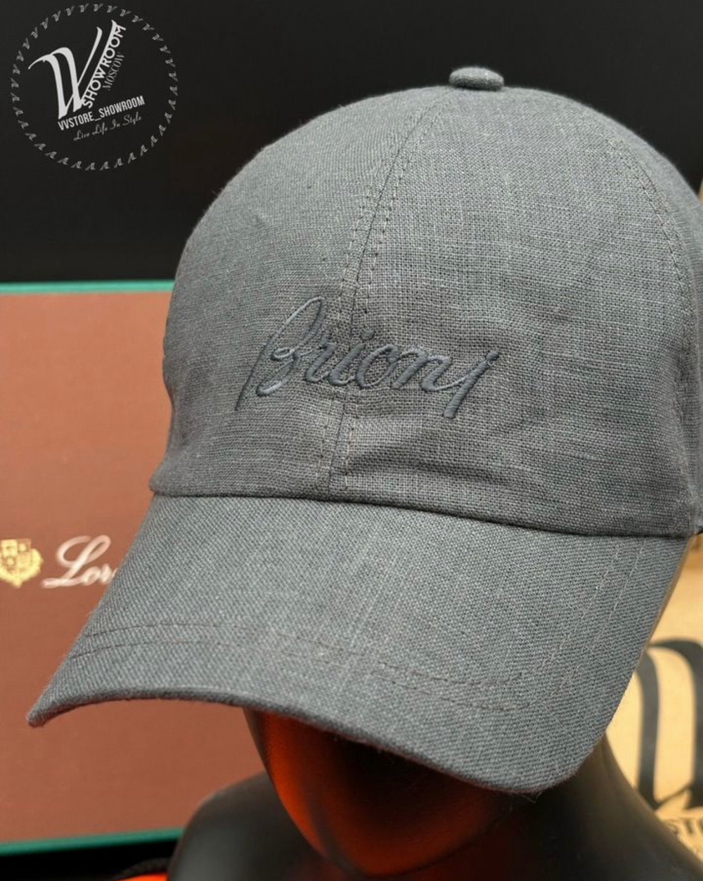 Бейсболка Brioni премиум