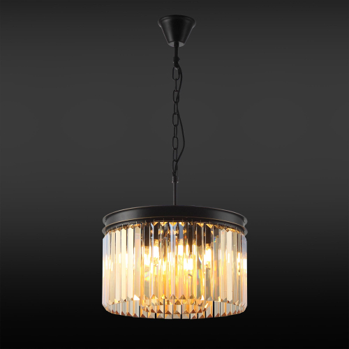 Citilux Мартин CL332082 Люстра хрустальная подвесная Шампань