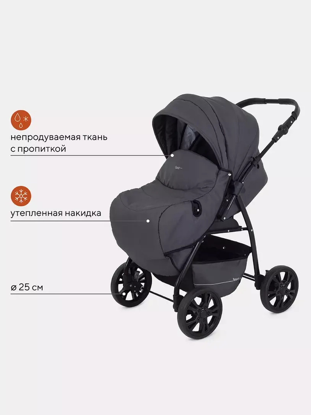 Коляска детская RANT basic "RIVA"