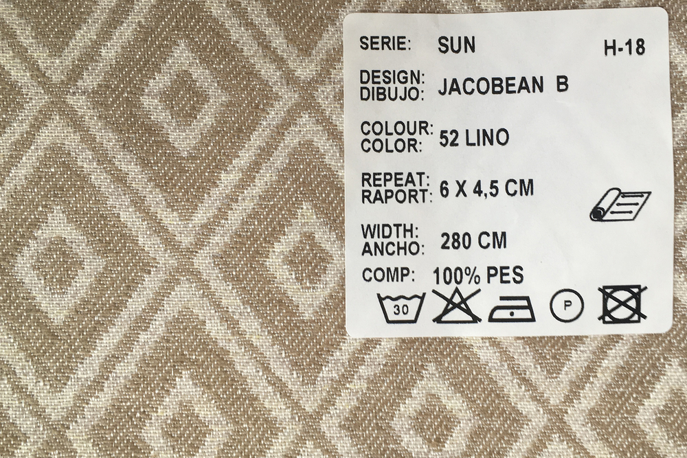 Жаккард Sun Jacobean (Сан Джакабиэн) B 52 Lino