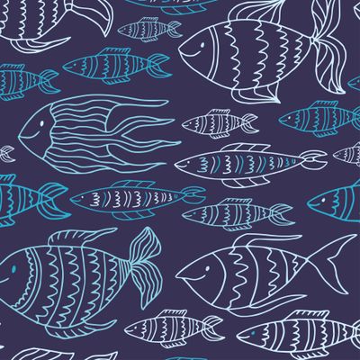 Счастливые рыбки