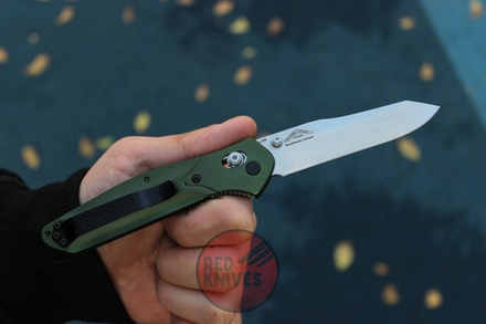 Нож Benchmade 940 Osborne А+++ А/Б BM940 - топ качество, рукоять алюминий, клинок сатин!