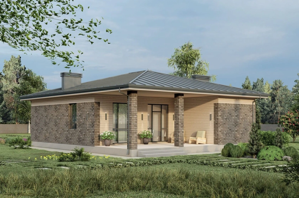 Проект Дома 109,14 кв. м К-77