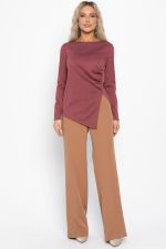 Блуза Тильда (бордовая) Б14995-50М LT Collection