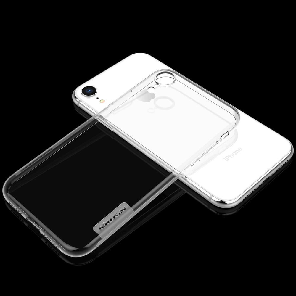 Прозрачный силиконовый чехол Nillkin Nature для iPhone XR