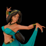 Фигурка Принцесса Жасмин Аладдин Jasmine Princess Alladin nsfw