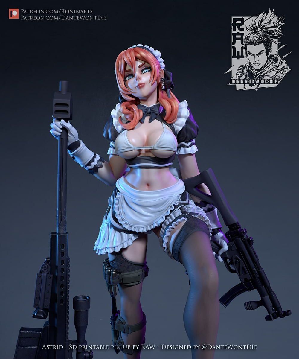 Фигурка Боевая горничная MAID ASTRID