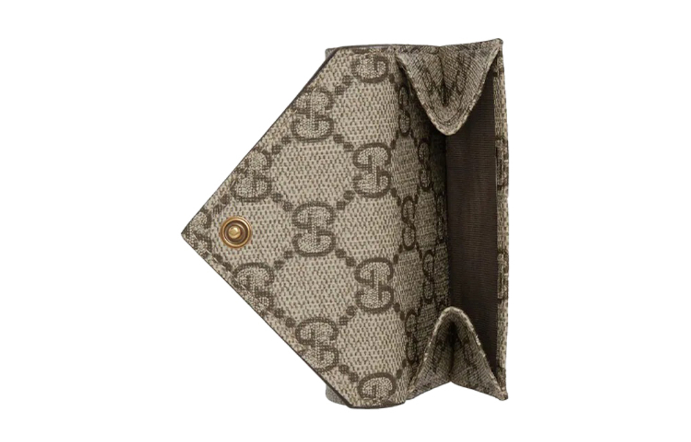 GUCCI Canvas Wallet Unisex Ebony