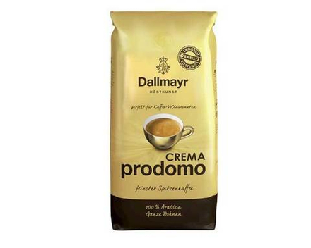 Кофе в зернах Dallmayr Crema Prodomo, 1 кг (Даллмайер)