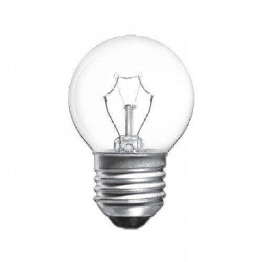 Лампочка Osram P45 40Вт Е27 / E27 230В шар прозрачный | Osram