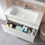 Тумба подвесная с ящиком IDDIS Esper, белая, 100 см, ESP10W0i95